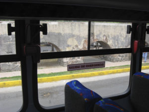 Salida de emergencia - GO Transportes