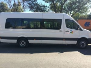 Camioneta de transporte - GO Transportes